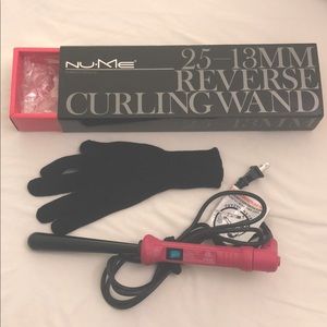 NuMe Classic Curling Wand Reverse (25-13mm)
